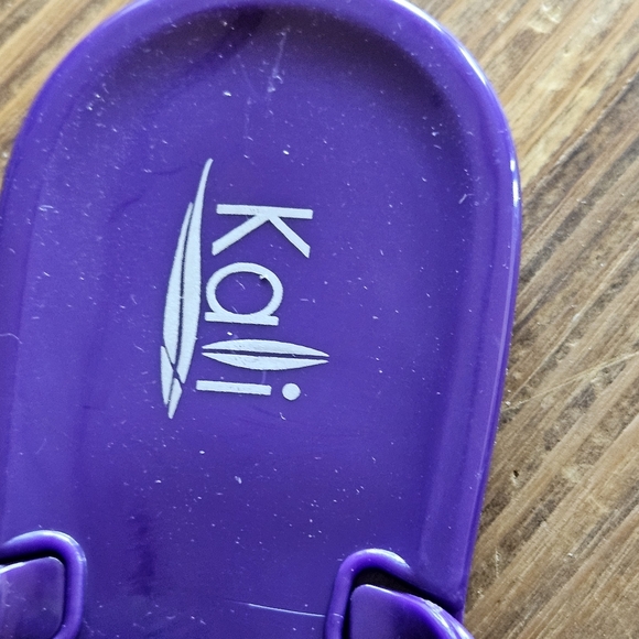 Kali Women's Purple Sandals with Bow - Picture 3 of 8